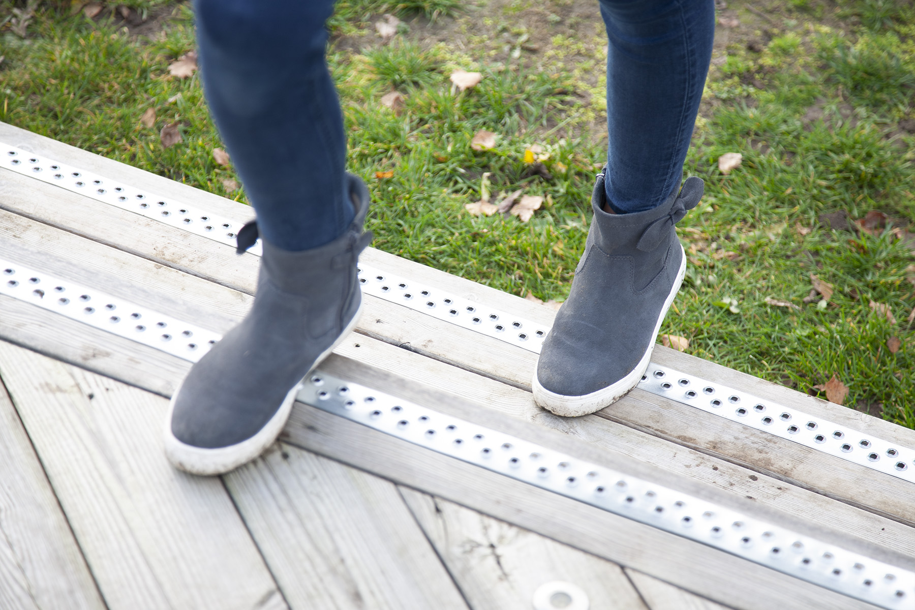 Skridsikringsliste i metalplade