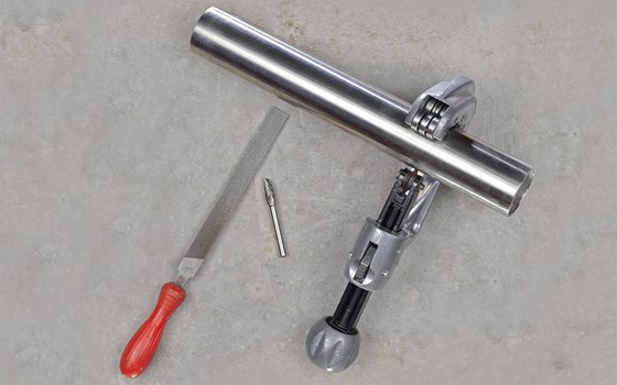 Skæring af gelænderhåndliste