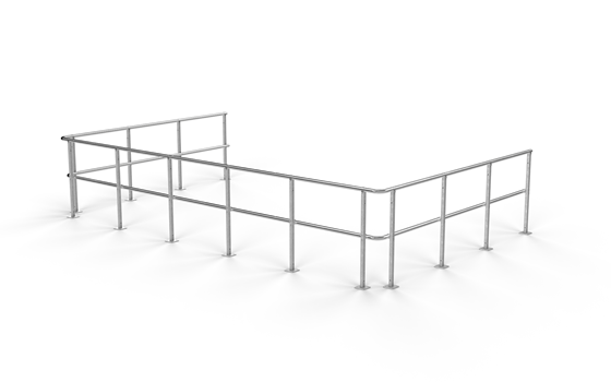 Sektionsgelænder gelænderudfyldning