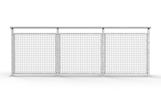 Sektionsgelænder Gelænder Net