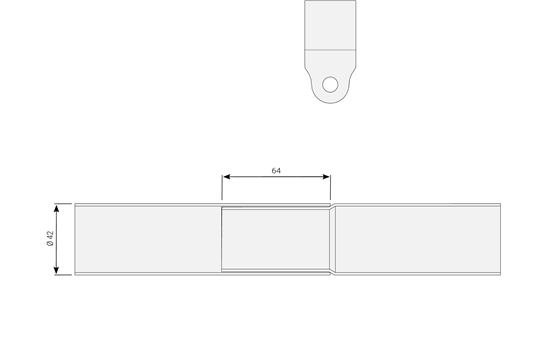 Beslag til håndliste