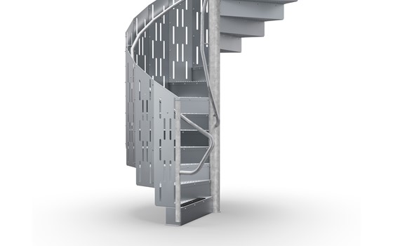 Spindeltrappe JOS Indvendig håndliste