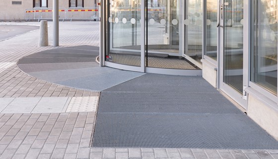 Gitterrist til entréer