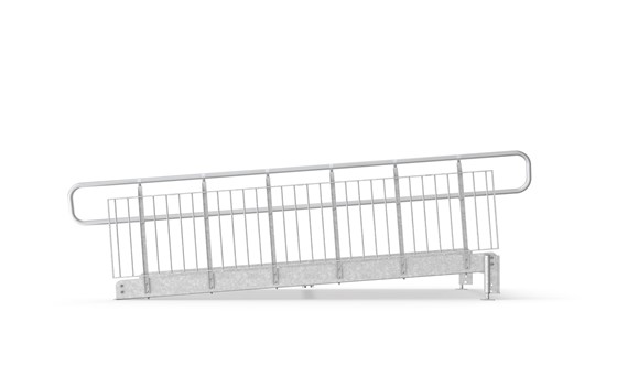 Gelænder Standard til kørestolsrampe